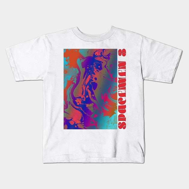 Spacemen 3 †† Retro Style Psychedelic Fan Design Kids T-Shirt by unknown_pleasures